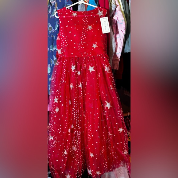 Trish & Scully Red Starry Dress - Size 7, New With Tags! - Picture 4 of 7